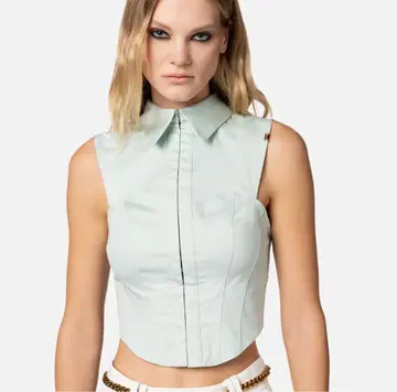 ELISABETTA FRANCHI 엘리자베타 프란키 뷔스티에풍 셔츠