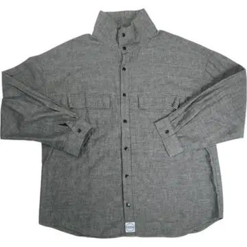 tenderloin high neck chambray sht black