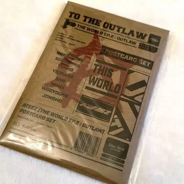 ATEEZ outlaw everline 포토카드 세트 새상품