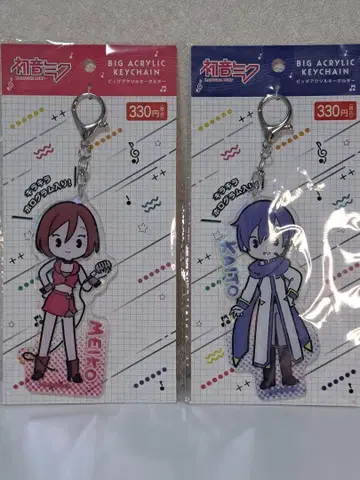 [ MEIKO KAITO ] 빅 아크릴 키링