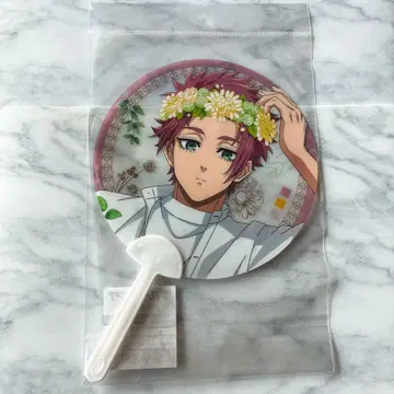 이토시 사에 flower crown 클리어 부채 미개봉 새상품