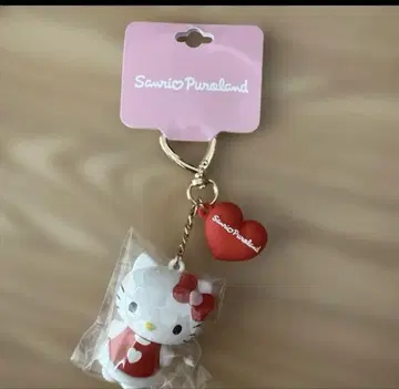 Sanrio Pureland 회장 한정판 Hello Kitty 키링