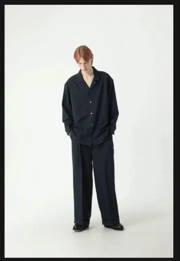 MB 스탠다드 슈퍼 와이드 슬랙스 L 사이즈 블랙
