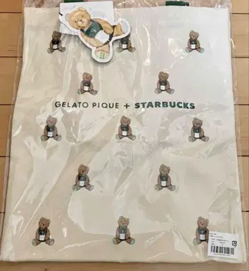 스벅 젤라또피케 토트백 아이보리