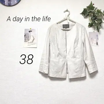 10226 A day in the life 노카라 자켓 얇은 소재