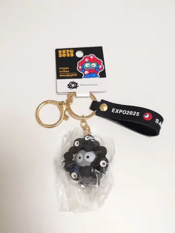 오사카 간사이 박람회 먁먁 산리오 콜라보 한교동 블랙 마스코트