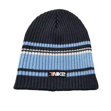 [ 00s ] NIKE 비니 자수 로고 멀티 보더 vintage y2k