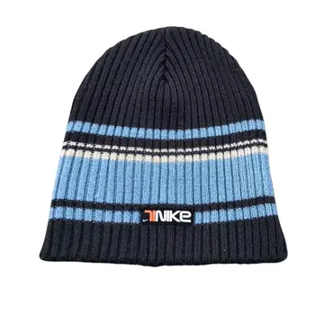 [ 00s ] NIKE 비니 자수 로고 멀티 보더 vintage y2k