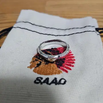 saad 사드 실버 반지