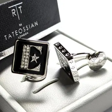 tac139 타테오시안 x 엘르 시그니처 E 로고 커프스 블랙