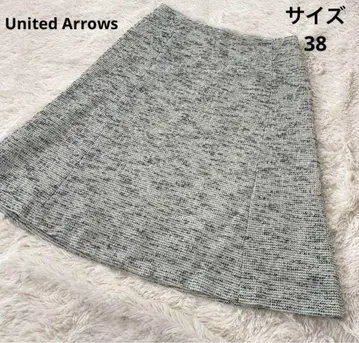 United Arrows 플레어 스커트 사이즈 38