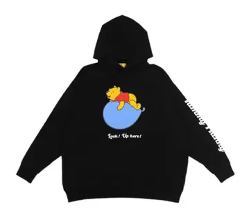 디즈니랜드 곰돌이 푸 yummy 후드티