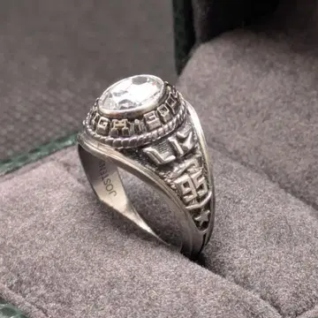 JOSTEN LTM 12호 카보숑컷 실버 925 5g 1995년