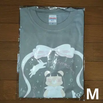 코레사와 레코짱 리본 T셔츠 그레이 M 사이즈