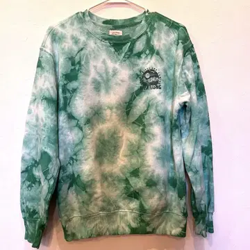 빌라봉 타이다이 맨투맨 트레이닝복 그린