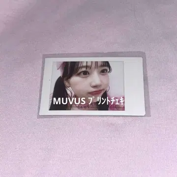 FRUITSZIPPER 마츠모토 카렌 온 특전 프린트 폴라로이드