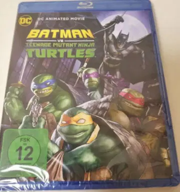[미개봉] 배트맨 vs 뮤턴트 터틀즈 수입반 Blu-ray