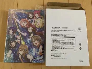 Aqours 영구 stage 한정판 혜택 아크릴 블록
