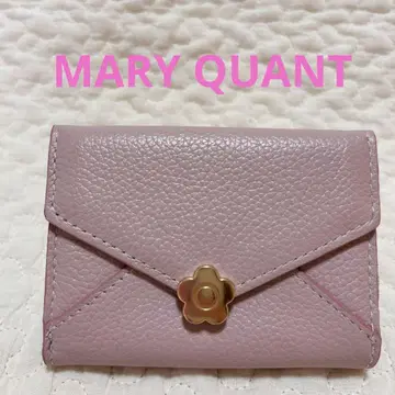 [새상품급] MARY QUANT 시링 데이지 레터 미니 지갑