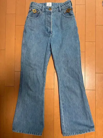 PATOU 부츠컷 데님 라이트 블루