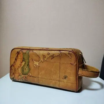 PRIMA CLASSE 도안 가죽 클러치백