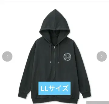 시마무라 치이카와(먼작귀) 여성용 지퍼 후드티 블랙