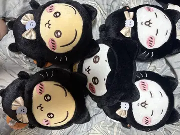 치이카와 (먼작귀) 검은 고양이 봉제 인형 5개 세트