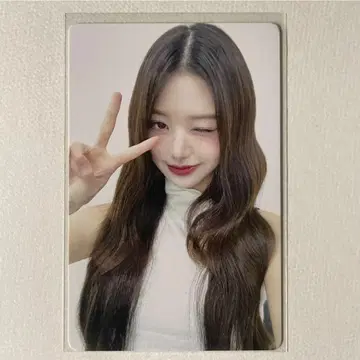 IVE 원영 ALIVE 시부야 타워 레코드 추첨회 A상 트레이딩 카드