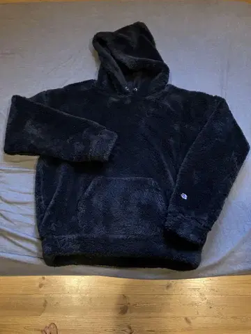 새상품급 BEAMS 별주 챔피온 쉘 플리스 후드티 BEAMS 매장 구매품