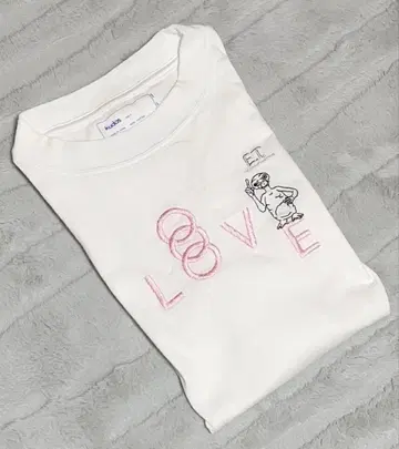 kudos 쿠도스 LOVE TEE E.T. 화이트 티셔츠 사이즈 2