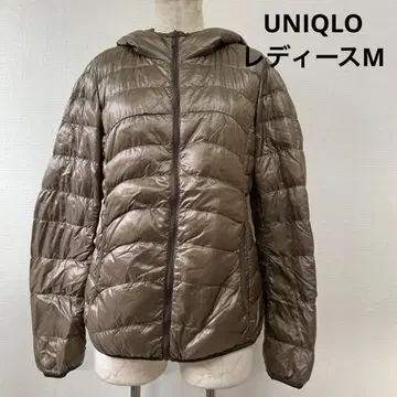 UNIQLO 울트라 라이트 다운 후드 부착 여성용 M