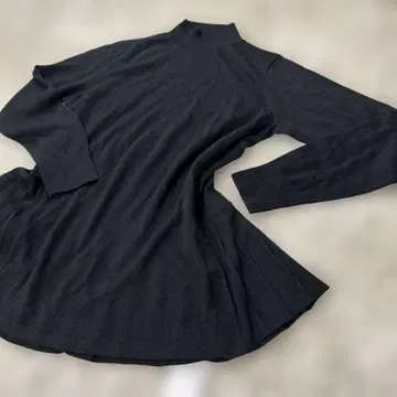 블랙 긴팔 니트 65cm