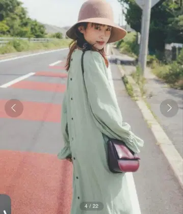 새상품급*haco! 캔디 슬리브 원피스