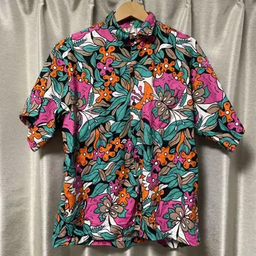 빈티지 알로하 셔츠 00s 하와이 제조 TERRY HAWAII