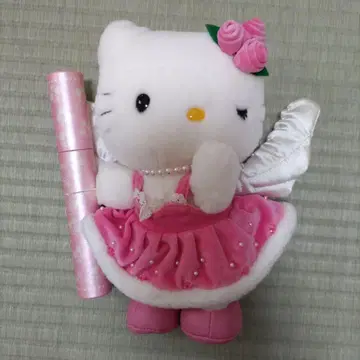 헬로키티 천사의 깃털 봉제 인형 전보