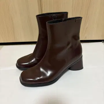 CAMPER 캠퍼 숏부츠 브라운 24.5 25