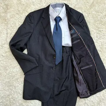 새상품급 폴스미스 멀티 스트라이프 셋업 수트 블랙