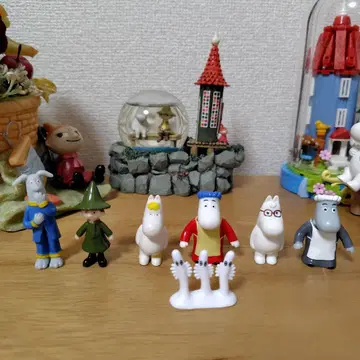 무민 피규어 7개