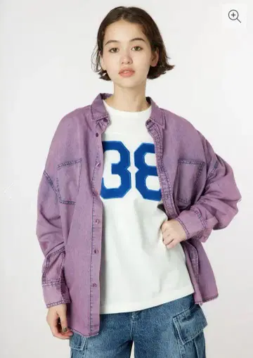 로데오 크라운 와이드 보울 케미컬 워시 셔츠