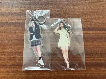 영화 여신강림 koki 타니가와 레이나 아크릴 키링 아크키링 2개 세트