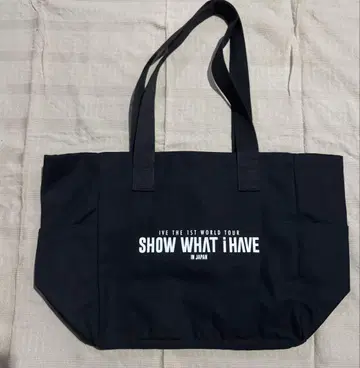 IVE 토트백 SHOW WHAT i HAVE 블랙