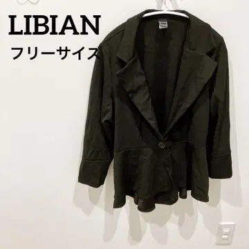 단 하나뿐인 LIBIAN 블랙 [프리 사이즈] 테일러드 자켓
