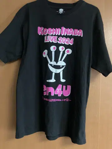 코시 이나바 라이브 2024 티셔츠