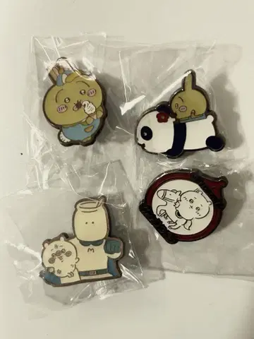 치이카와 (먼작귀) 유원지 핀 배지 세트