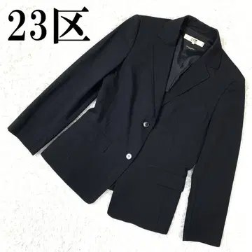 23 테일러드 자켓 블랙 40 B335