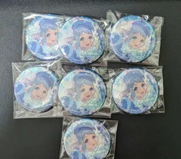 학원 아이돌 마스터 학마스 홀로그램 캔뱃지 카츠라기 리리야 크리스마스
