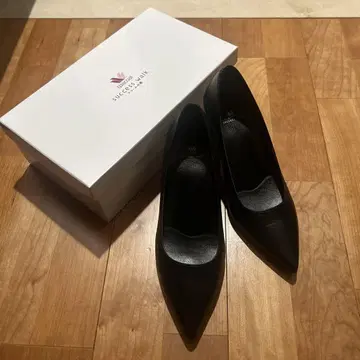 Wacoal 블랙 SUCCES WALK 23.5cm EE