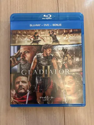 GLADIATOR II 블루레이 + DVD + 보너스