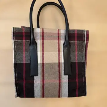 MACKINTOSH 체크 무늬 토트백