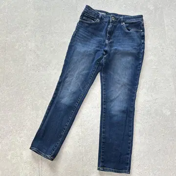 무인양품 MUJI ( 25 허리63.5cm ) 슬림 스트레치 청바지 데님